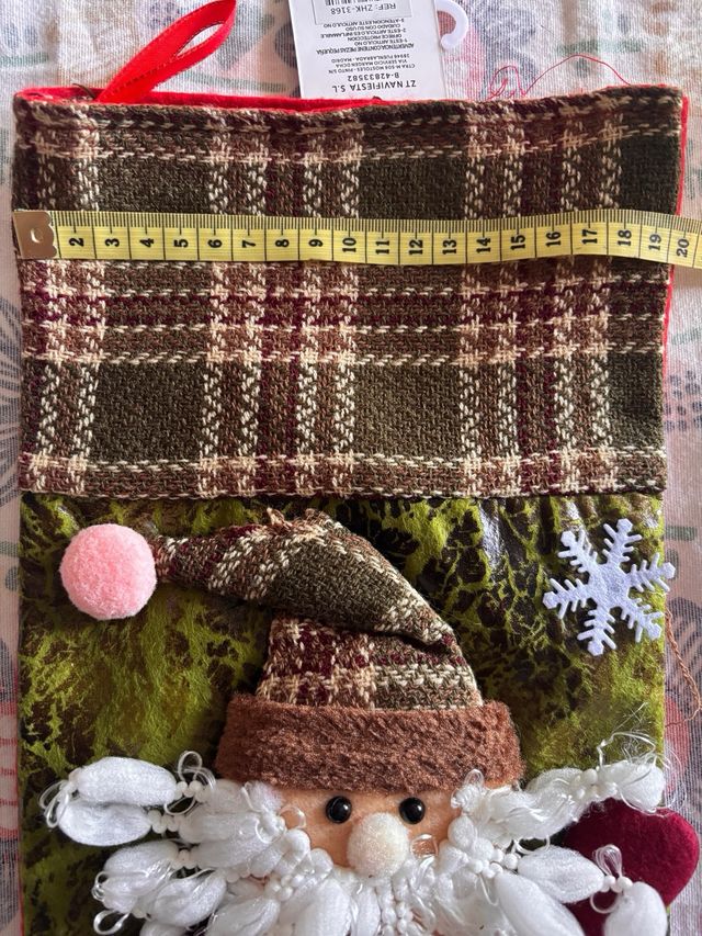 Calcetín Navideño Papá Noel