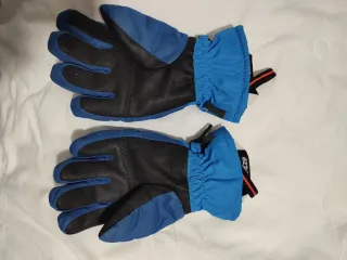 Guantes de portero azules