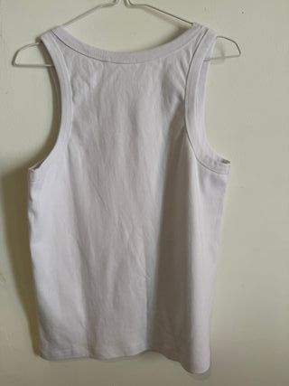 Prada Top Blanco Talla Única