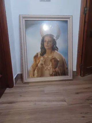 SAGRADO CORAZÓN DE JESÚS  ENTRONIZADO DE 58 CM