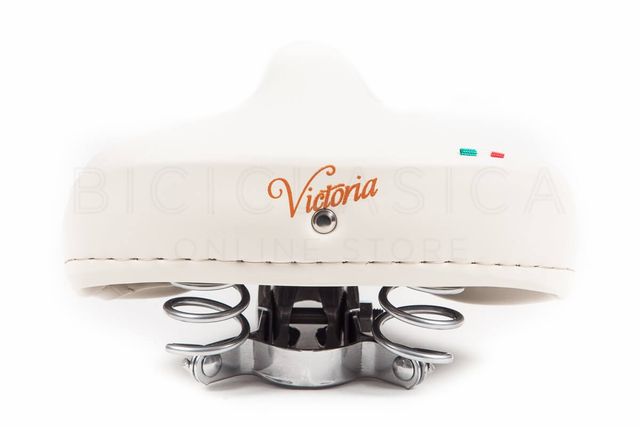 Sillín Victoria Muelles Crema