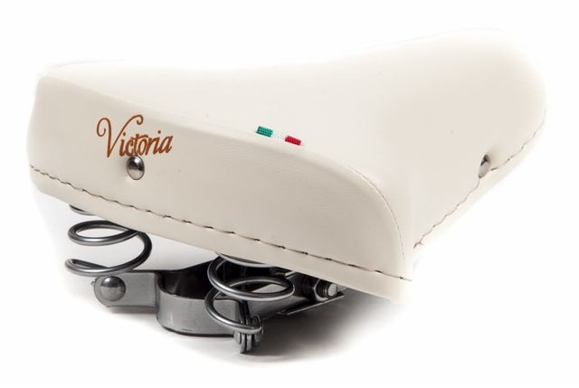 Sillín Victoria Muelles Crema