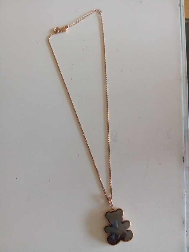 Colgante Oso Tous Cadena Oro Rosa