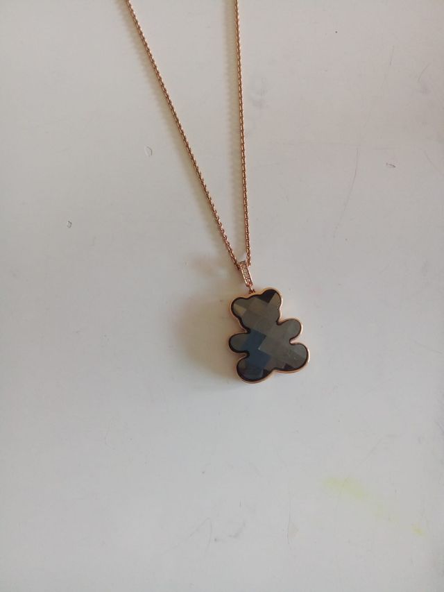 Colgante Oso Tous Cadena Oro Rosa