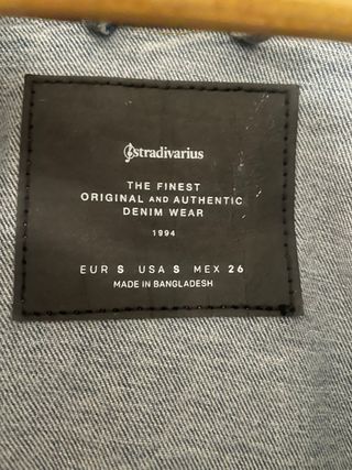 Cazadora vaquera azul