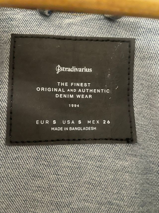 Cazadora vaquera azul