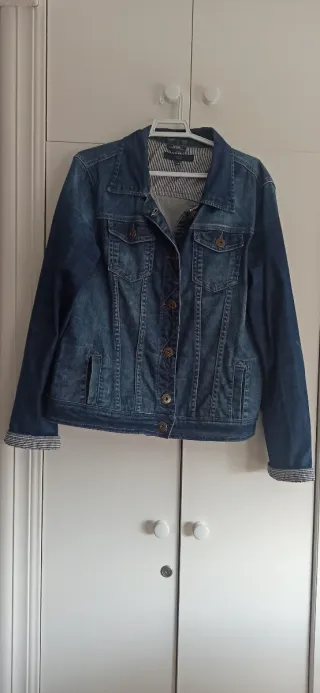 Cazadora vaquera azul