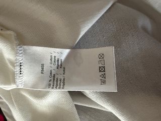 Polo Lacoste Clásico Talla M Blanco