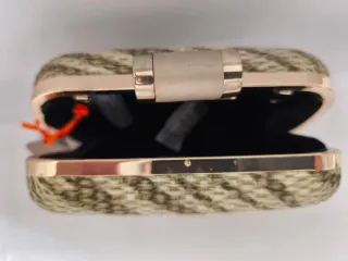 Bolso de mano y al hombro Tantrend beige y marrón