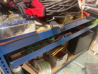 Banco de trabajo Mecalux con cajón