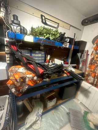 Banco de trabajo Mecalux con cajón