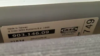 Cortinas enrollables Ikea (2 unidades)