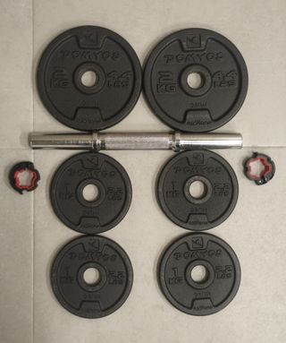 2 Mancuernas DOMYOS con discos