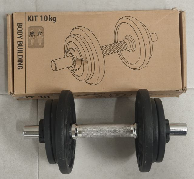 2 Mancuernas DOMYOS con discos