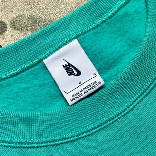 Nike Solo Swoosh Crewneck Verde Azul