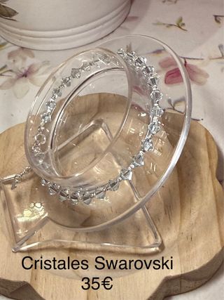Pulsera Cristales Swarovski Plata 925