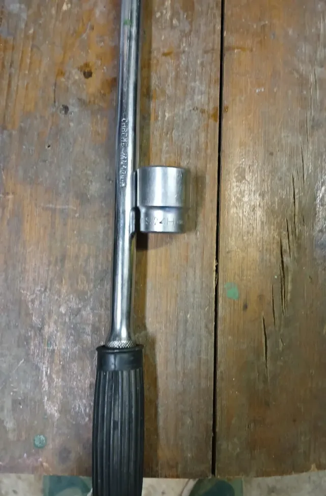 Llave de vaso y carraca