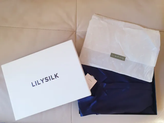 Blusa LILYSILK auténtica seda morera