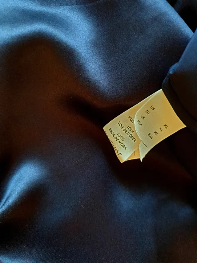 Blusa LILYSILK auténtica seda morera