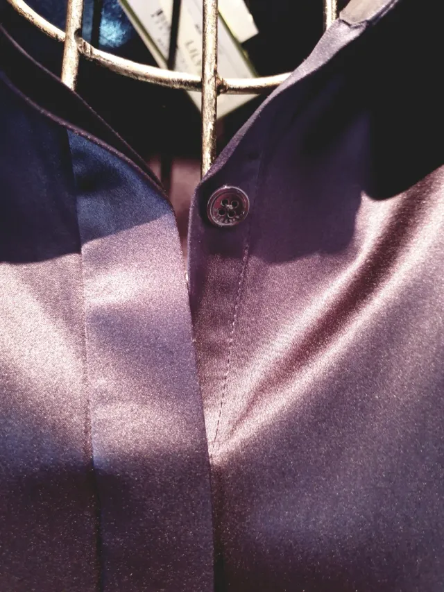 Blusa LILYSILK auténtica seda morera