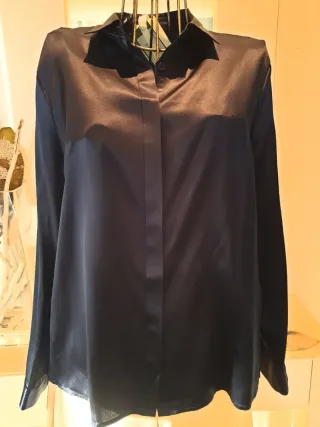 Blusa LILYSILK auténtica seda morera