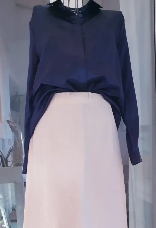 Blusa LILYSILK auténtica seda morera