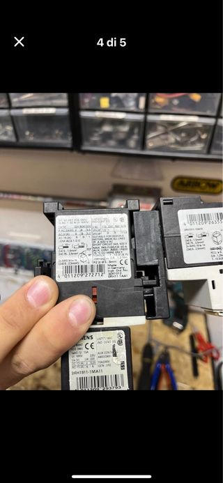 Blocco salvamotore Siemens 3RF2