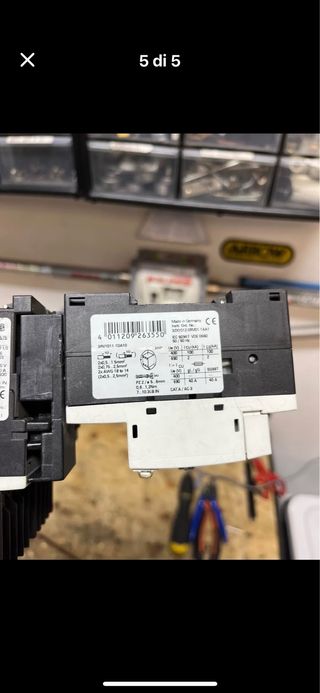 Blocco salvamotore Siemens 3RF2