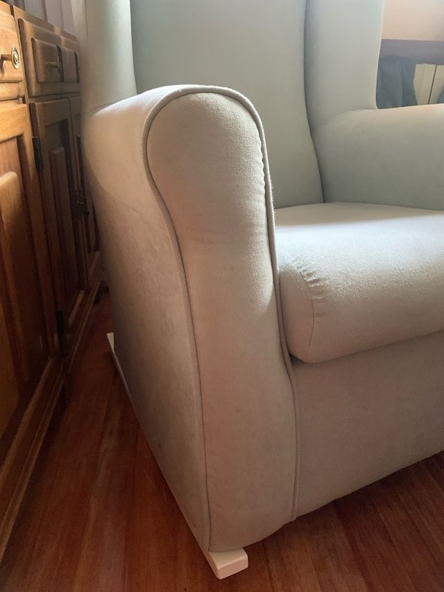 Butaca de lactancia confortable