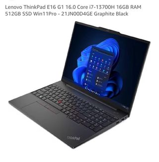 Lenovo ThinkPad E16 G1 i7-13700H 16GB RAM
