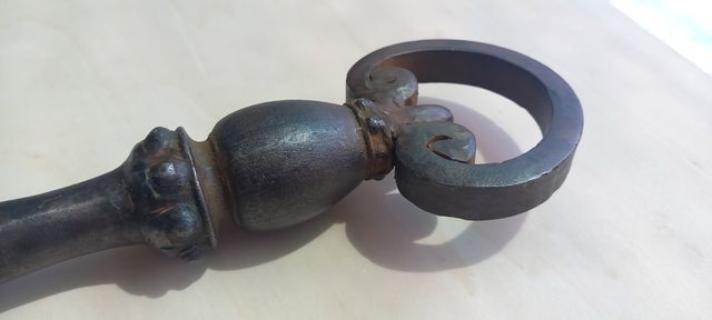 Llave Antigua Hierro Forja Grande