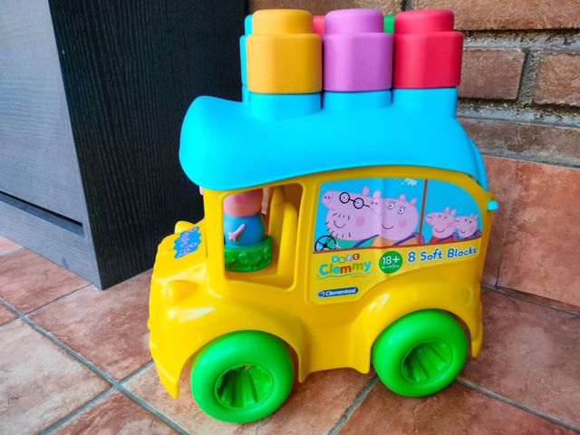 Camión Clementoni Peppa Pig 8 Bloques