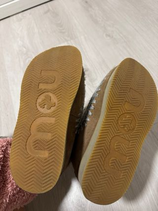 Botines Mou Eskimo con estrellas Strass.