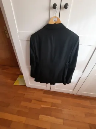 Traje de hombre negro talla 38/46