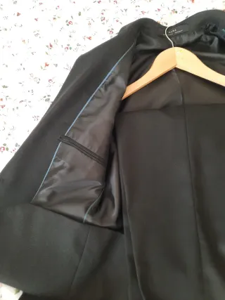 Traje de hombre negro talla 38/46