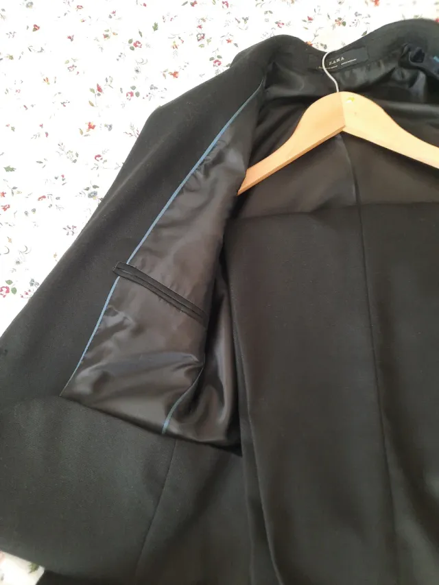 Traje de hombre negro talla 38/46