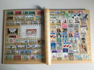 Clasificador sellos Bélgica nuevos y usados