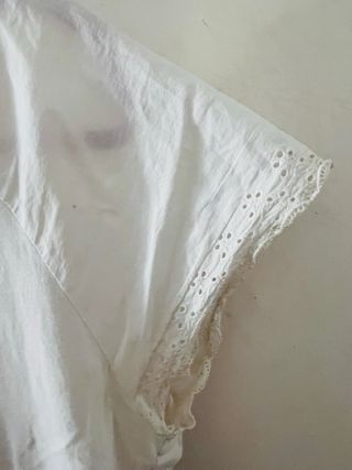 Camiseta Oysho Algodón Blanca Talla XL