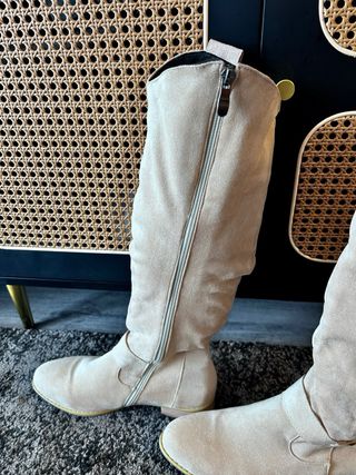 Botas altas serraje forradas invierno T/39