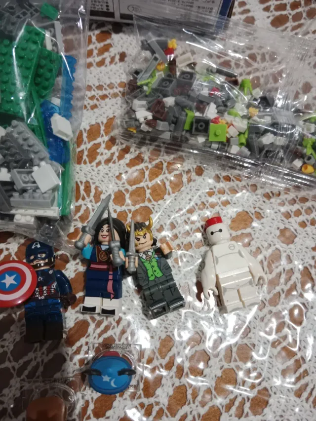 Figure da collezione in stile Lego