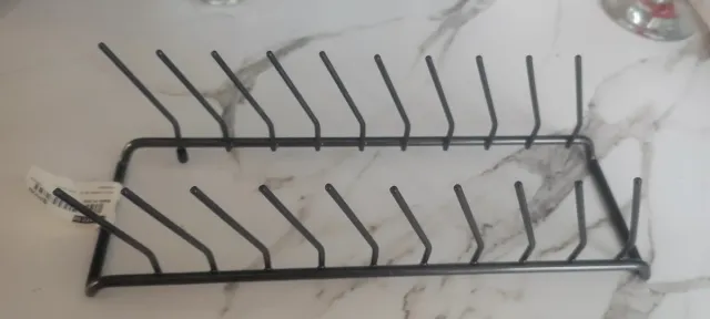 RINNIG Portaplatos IKEA Negro