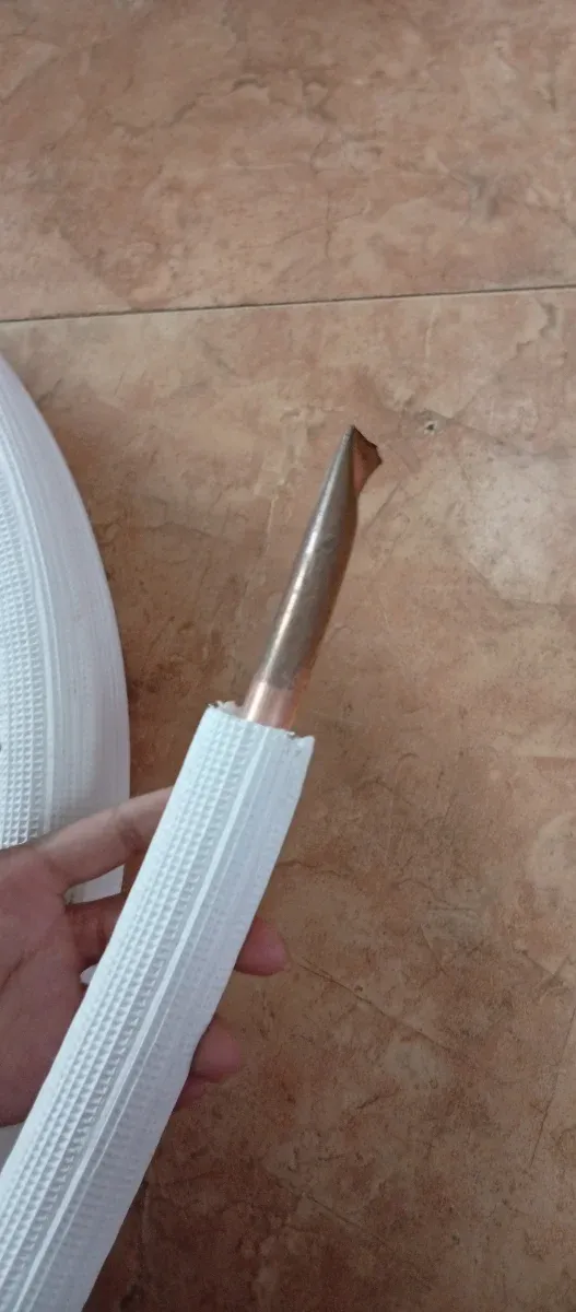 Tubo de cobre aislado