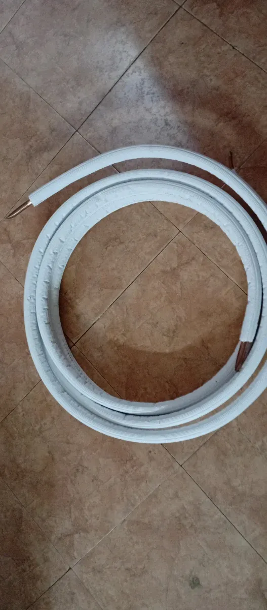 Tubo de cobre aislado