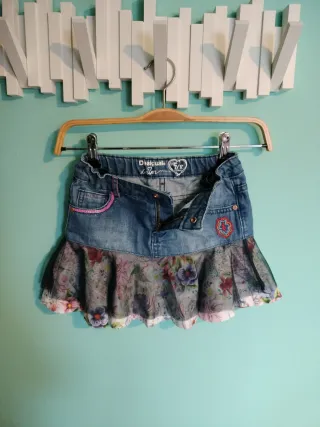 Falda Desigual niña 7/8 años