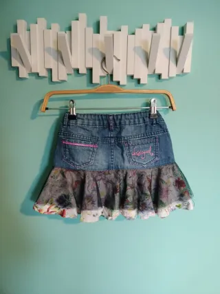 Falda Desigual niña 7/8 años