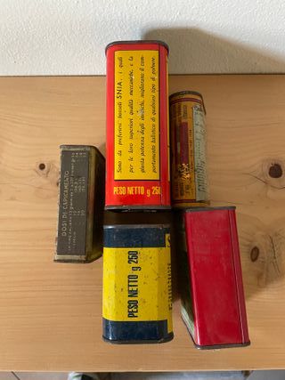 Latte varie Polvere da Sparo Vuote