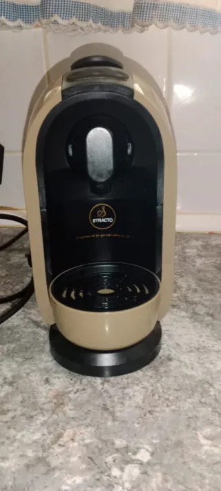 Cafetera Cápsulas Caffitaly Beige