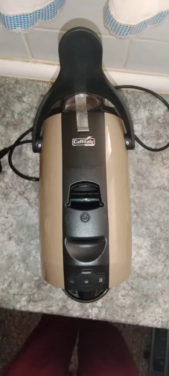 Cafetera Cápsulas Caffitaly Beige