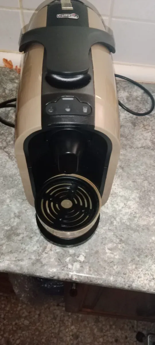Cafetera Cápsulas Caffitaly Beige