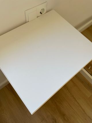 Mesitas de Noche IDANAS Ikea Madera Blanca